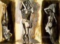 L aubade Tres mujeres desnudas estudio 1942 Pablo Picasso